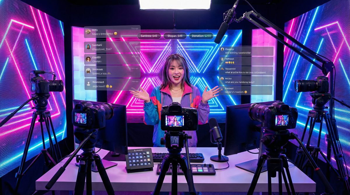 樱花ppt视频直播互动现场